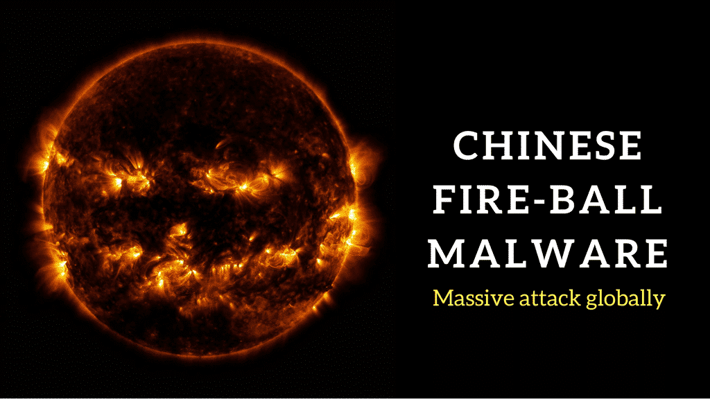 Chinese Fireball Malware Affects 250 Mn Computers. India Most Affected. 1 Chinese Fireball Malware