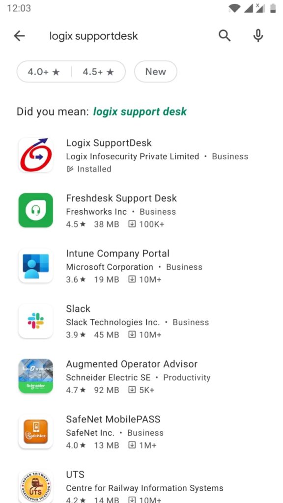 Now Use The Logix Supportdesk App To Raise Support Tickets 3 Find Supportdesk On Google Playstore